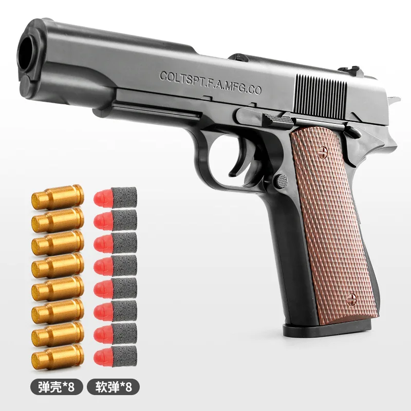 Новый M1911 Glock EVA строительное оружие ручной пневматический пистолет для