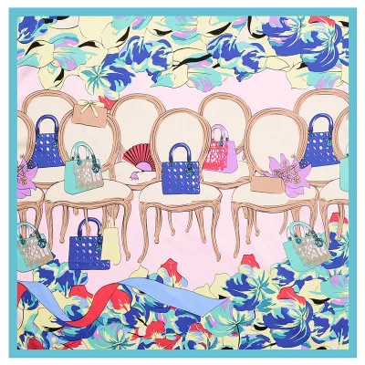 

60*60 см новый стиль универсальная сумка стул Дамский маленький квадратный шарф для женщин