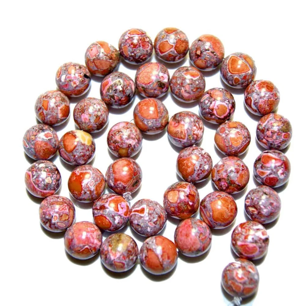 Бусины из натурального камня бусины оранжевого и желтого Императорского