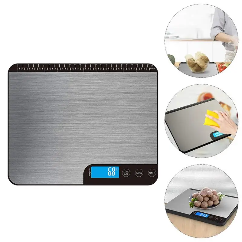 

1pc Helpful Durable Chic Practical Wireless Digital Food Scale High Precision Food Scale
