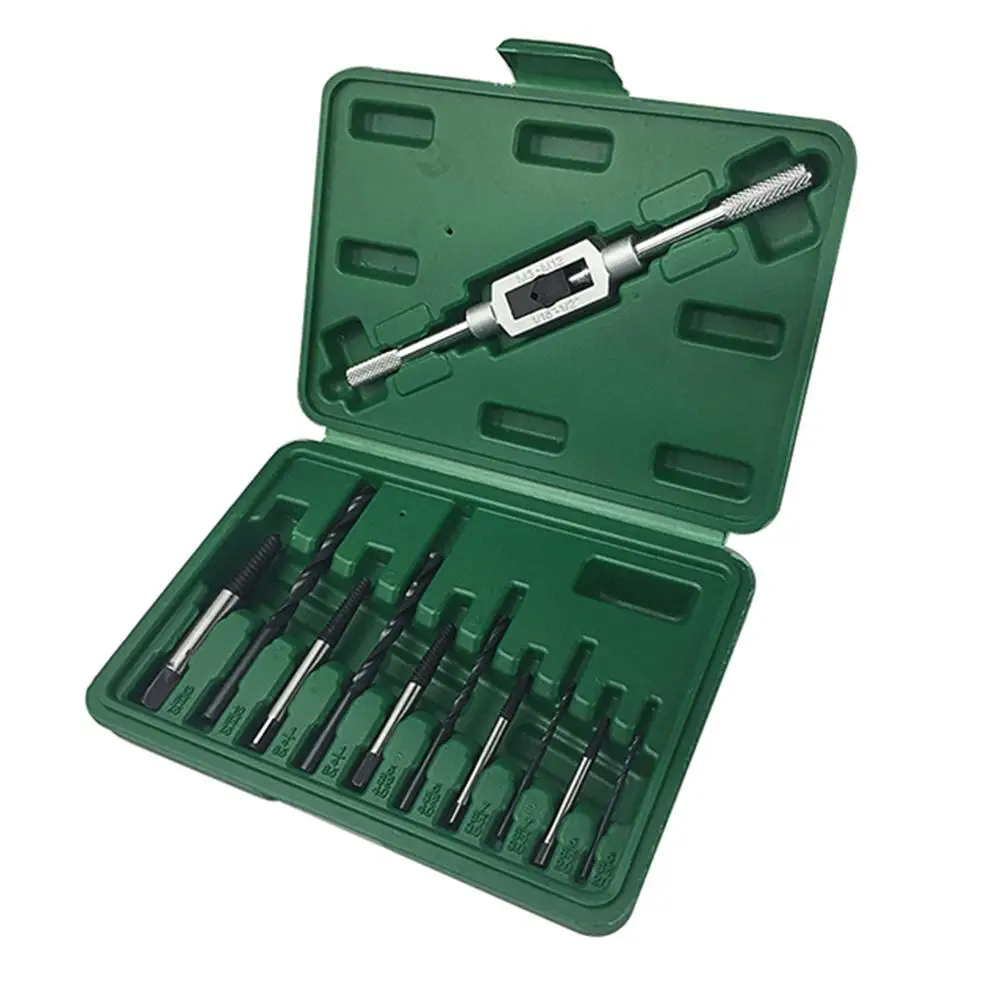 

11 шт., набор сверл 3-10 мм из быстрорежущей стали