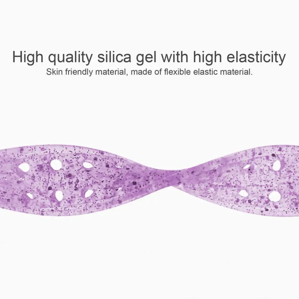 Ремешок для часов Блестящий с двойной пряжкой сменный умный Браслет силиконовый