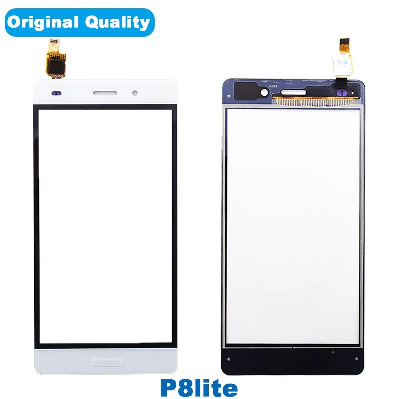 

Внешний экран для Huawei P8 Lite, дигитайзер, сенсор, передняя сенсорная панель, ЖК-дисплей, стеклянная крышка, запасные части, 1 шт.