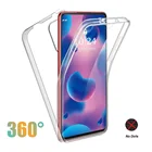 Чехол из поликарбоната и силикона для Xiaomi Mi 11 Lite 10T A2 A3 Note 10 Lite, двойной прозрачный чехол для Redmi Note 10S 9T 10 Pro, бампер, 360