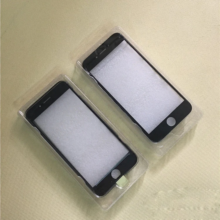 10 шт. переднее стекло 2 в 1 с рамкой для iphone 8 7 plus 6 6s 5 5c Замена ремонта | Инструменты