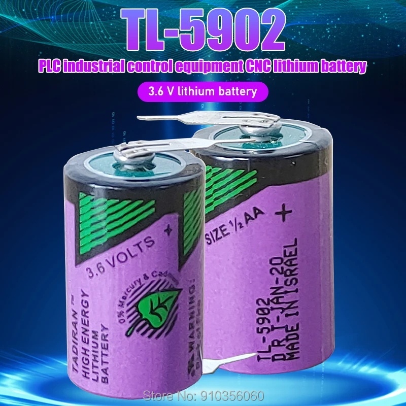 16 шт. оригинальная литиевая батарея TADIRAN ER14250 3 6 V 1200mAh 1/2AA с штифтами для ПЛК
