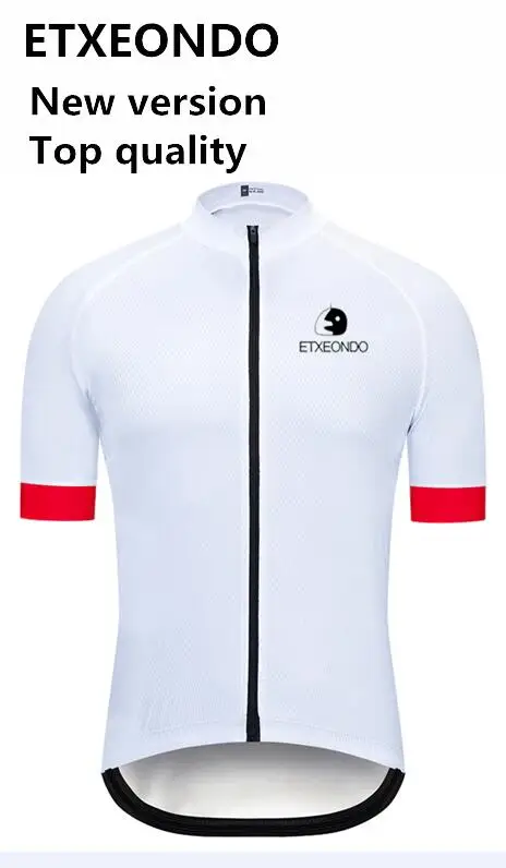 Jersey Новая версия! Etxeondo Велоспорт Джерси мужская команда короткий рукав рубашки летние быстросохнущие MTB велосипед одежда топы Одежда для велоспорта - Цвет: Jersey