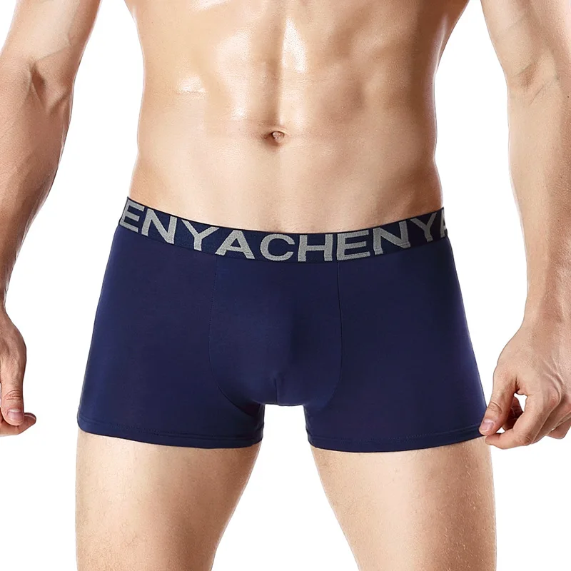 

Boxer Men's Panties Men's Boxer Underwear Man Solid Underpants Mid Waist Boxer Pants Men's Cotton Briefs Male Comfortble Shorts