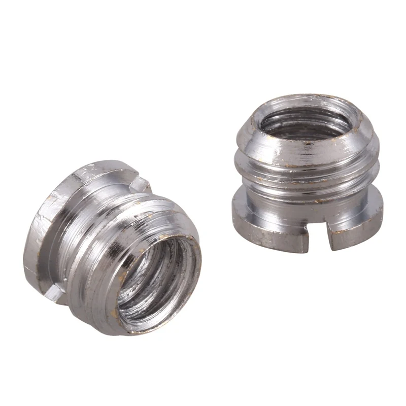 10 шт. адаптер для преобразования 1/4-3/8 металлического винтового крепления штатива