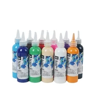 24 Colors 200ml High Gloss Acrylic Paint Professional Art Manual DIY Vinyl Doll Graffiti Children Teaching Special