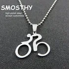 2020 НОВАЯ тонкая полировальная стальная горная подвеска в виде мотоцикла ожерелье ювелирные изделия SSN020,1 шт продано, принимаем на заказ