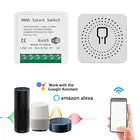 16A мини Wifi переключатель DIY 2-полосный таймер управления умный дом автоматизация для Tuya умная жизнь работа с Alexa Google Home
