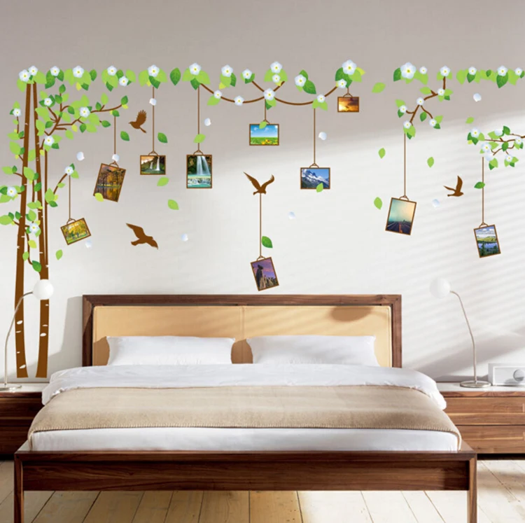 

Memories Of The Forest Wall Stickers Tree Home Decor Living Room DIY Art Decal Wallpaper Removable Sticker