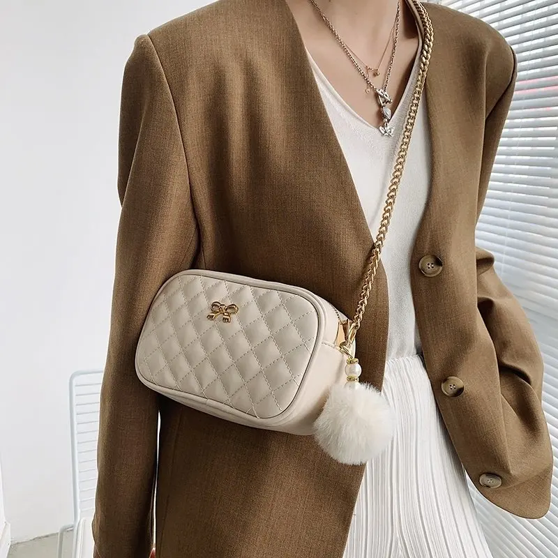 

Super fire small bag women's bag summer versatile 2021 new fashion popular messenger bag rhombic chain small square bag