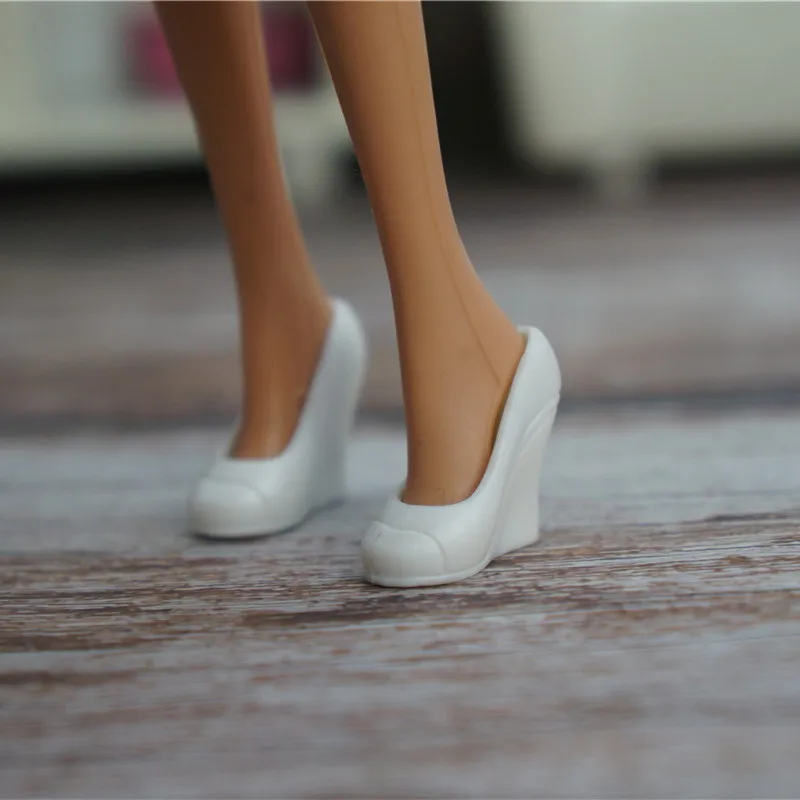 

shoes for 30cm doll 2.4cm feet multi joint doll shoes accessories flat bottom high heels wave 9