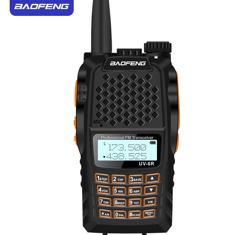 

Двухдиапазонная рация BAOFENG UV6R, VHF UHF, Baofeng UV-6R