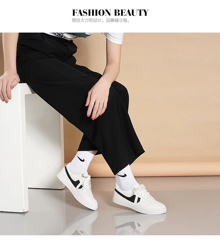 

Flat Platform Shoes Plus Size 43 44 Skate Shoes Macarone Candy Woman Ins leisure New Chic Women Tide Low Top Sneakers Streetwear
