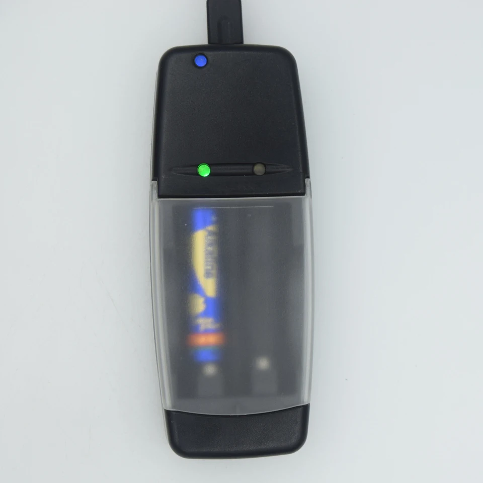 2 Slots smart Nicd charger for AA AAA NICD batteries 14500 10440 lithium li-ion AA AAA Alkaline Rechargeable battery charger