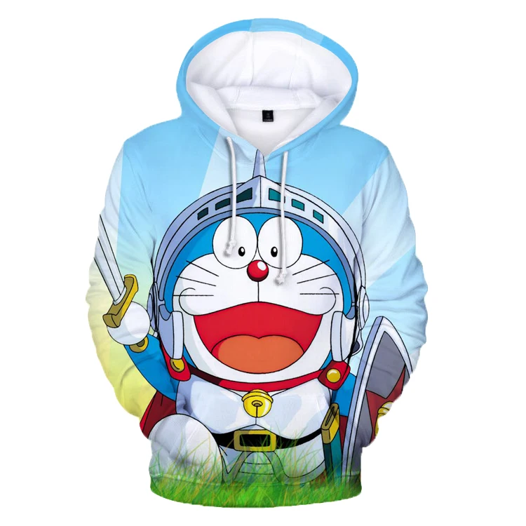 

Толстовка с капюшоном для мужчин и женщин, модная объемная мультяшная Толстовка в стиле Харадзюку, раньше, детский пуловер оверсайз, улична...