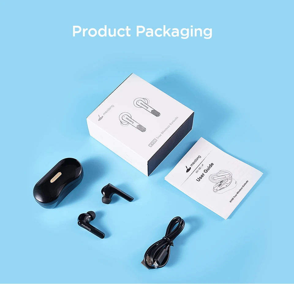 Meidong ky06, bluetooth наушники, беспроводные наушники, TWS, спортивные наушники, свободные руки, 3D стерео, с микрофоном, bluetooth 5,0, гарнитура