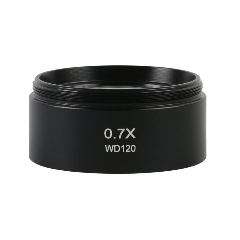 WD30 WD120 WD160 тринокуляр стерео Микроскоп Вспомогательный объектив с линзой Барлоу, 48 мм нить 0.3X 0.5X 0.7X 0.75X 1X 1.5X 2X