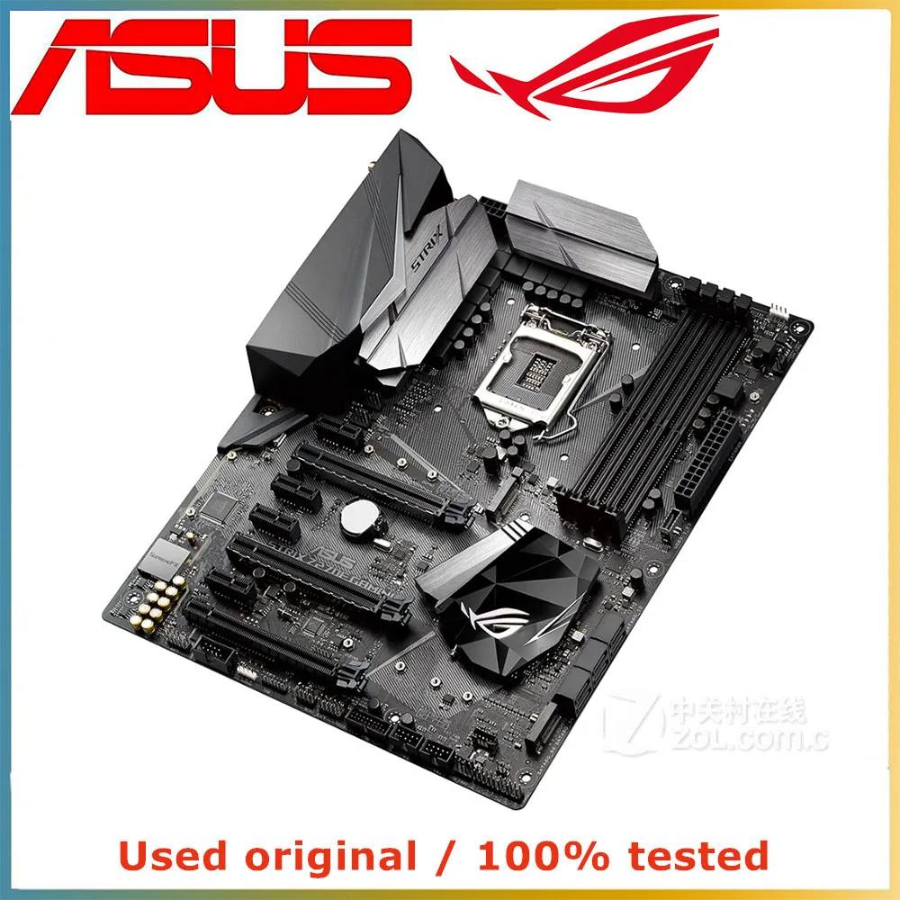 For Intel Z270 LGA 1151 CPU ASUS ROG STRIX Z270E GAMING Motherboard Computer Socket LGA1151 DDR4 Used Desktop Mainboard | Компьютеры и