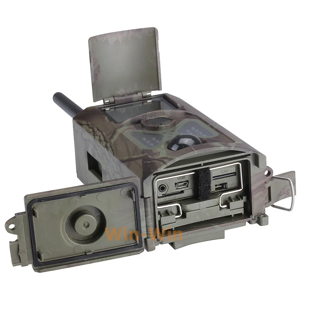 Охотничья камера ночного видения 16 МП 1080P MMS GPRS HC550M инфракрасные фотоловушки для