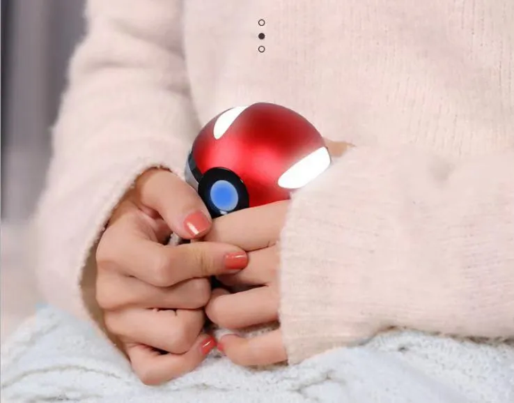 12000 мАч теплые руки Pokeball power Bank USB зарядное устройство для iphone 11pro xiaomi mi9 заказной Рождественский подарок Pokemons Go power bank
