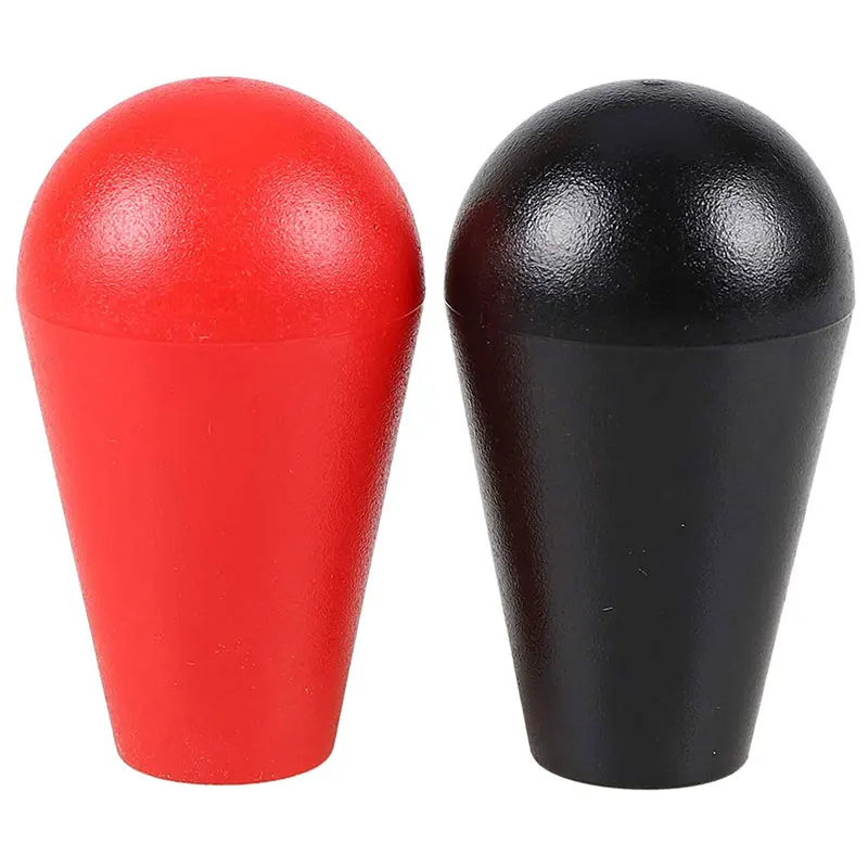 

2 Pcs Arcade American Type Ellipse Oval Ball Head Joystick Top Handles for Pac Man Arcade1Up Cabinet