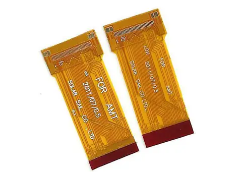 Гибкие и жестко-гибкие печатные платы FR4, CEM-1, алюминий 0,1 мм с золотистым припоем