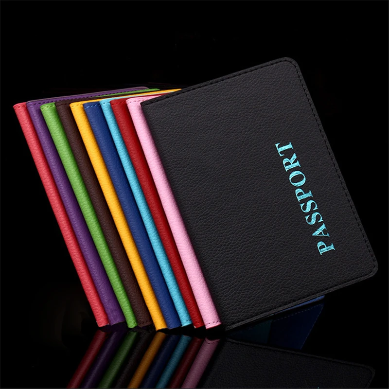 PACGOTH модный карамельный цвет Обложка для паспорта женщин и мужчин мягкий чехол