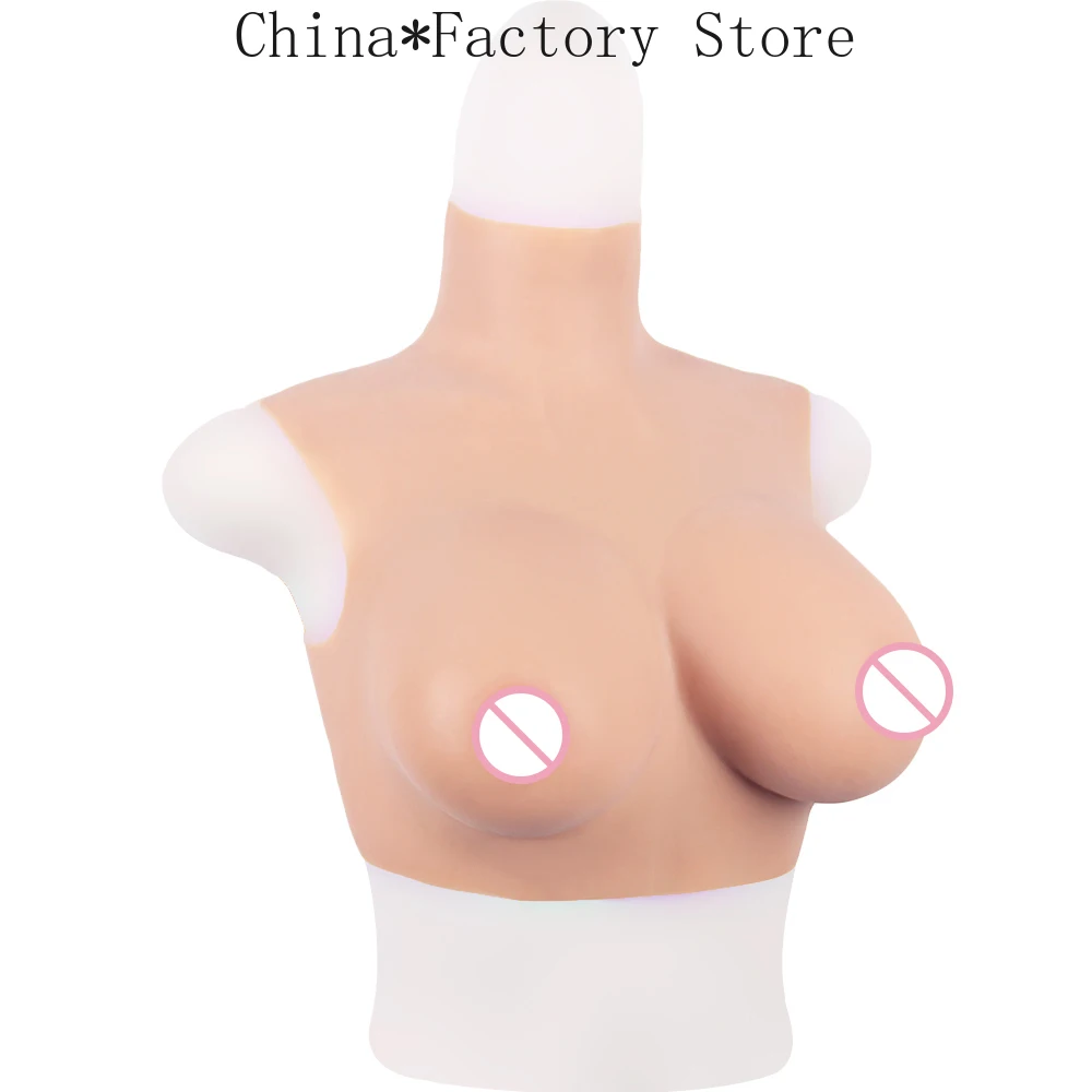 C Cup Realistic Silicone Breast Forms Huge Boobs Enhancer Artificial Fake Silicone Breast Forms Crossdresser Transgender