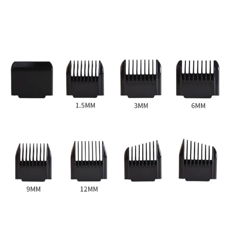 

Rechargeable Hair Trimmer LCD Digital Display Hair Clippers Low Noise Hair Cutting Kit Barber Scissors Blade Hair Length