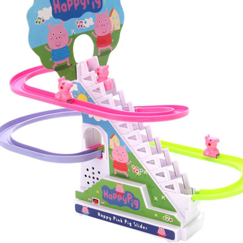 Peppa Pig Детская альпинистская лестница игрушечная рейка электрическая собранная