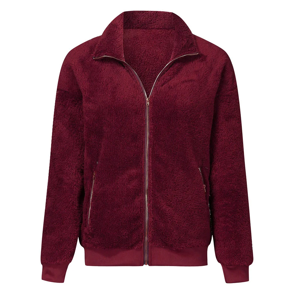 Женская зимняя куртка Новое поступление модная теплая пушистая толстовка