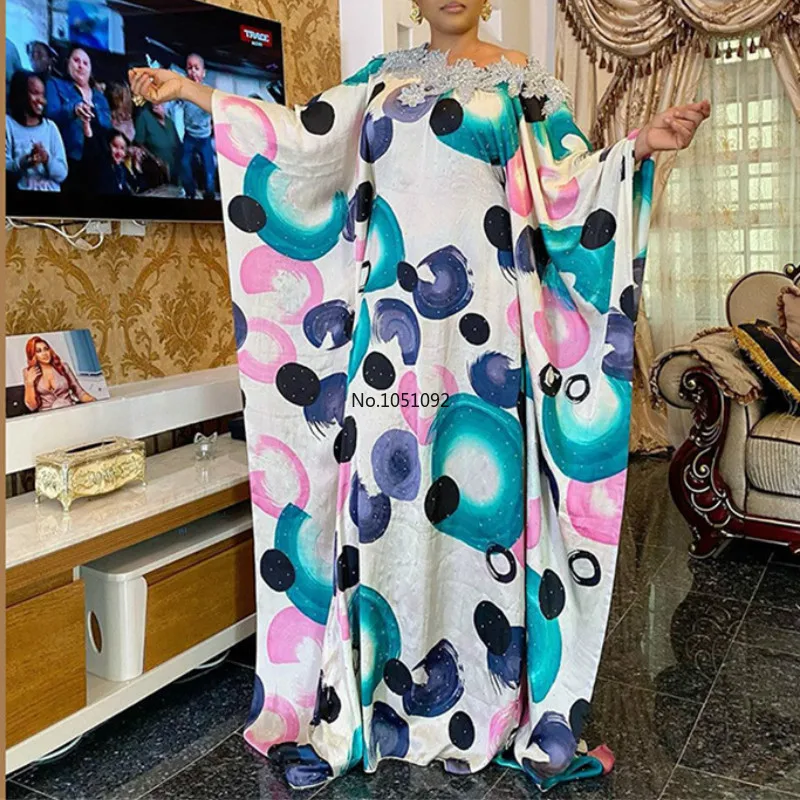 Женские вечерние платья с цветочным принтом повседневные блестящие длинным