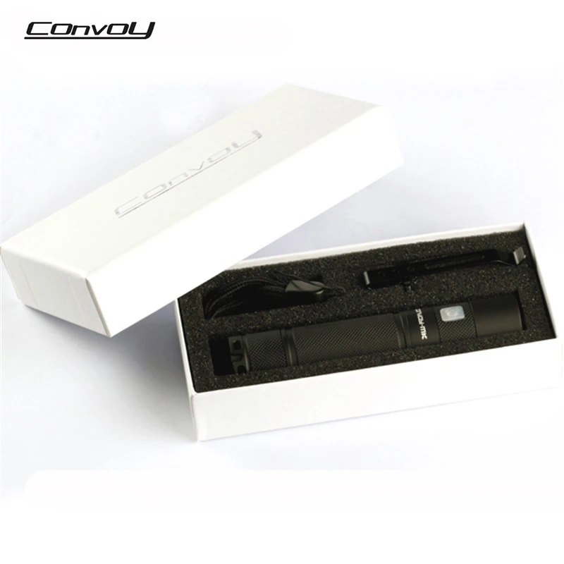 Светодиодный фонарик Convoy S9 L2 580 лм 4 режима USB перезаряжаемый для повседневного