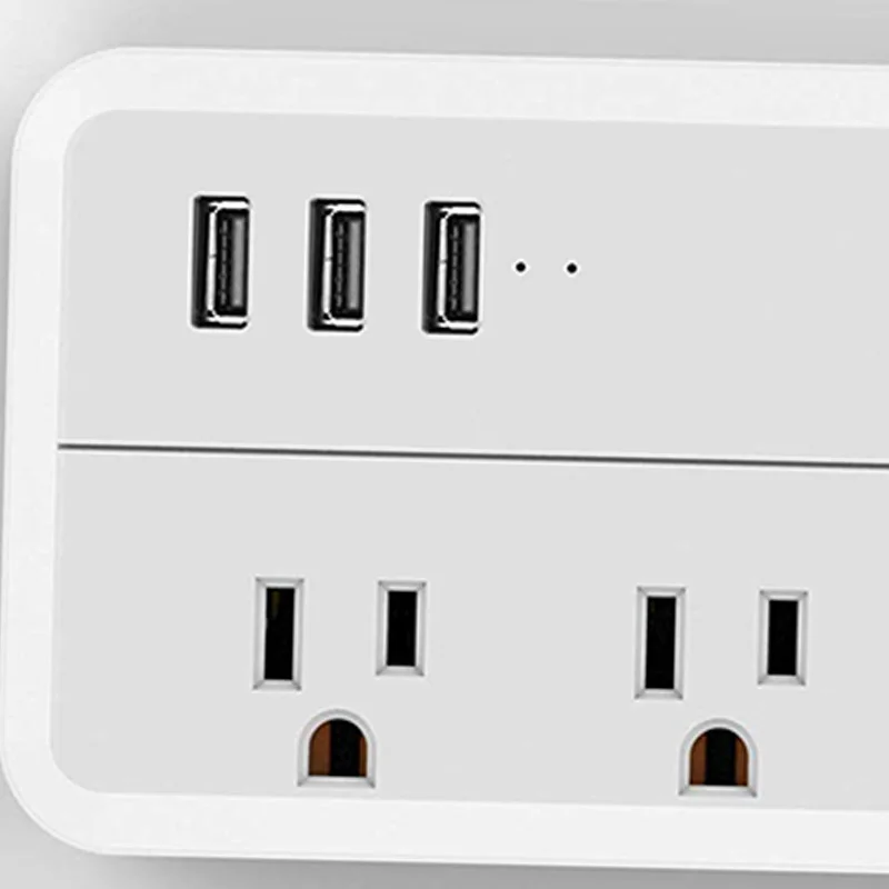 Настольная зарядная станция с 3 USB-портами для быстрой зарядки розетки