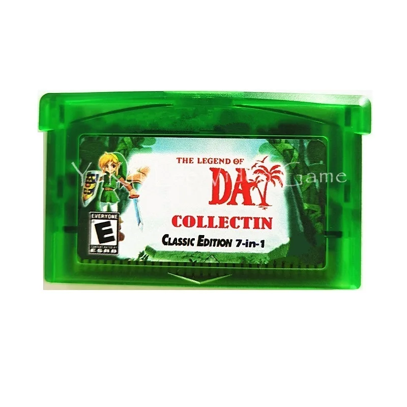 

Картридж Zeld для Nintendo GBA NDS 2DS 3DS, 32 бита, 7 в 1