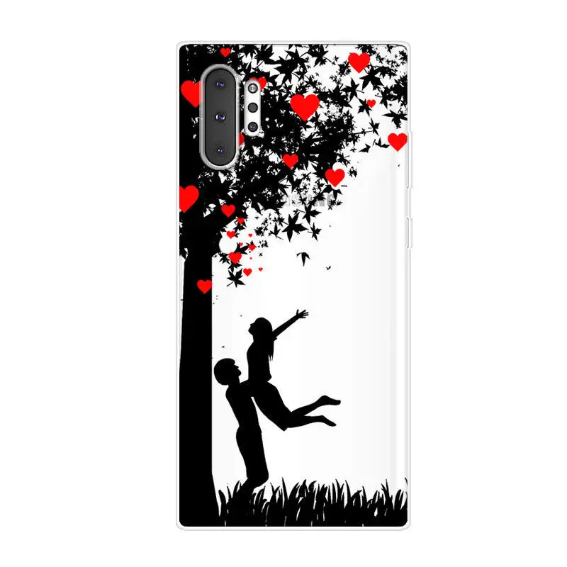 Чехол для Samsung Galaxy Note 10 Pro чехол телефона A30 A50 A 50 30 A10 силиконовый мягкий из ТПУ |