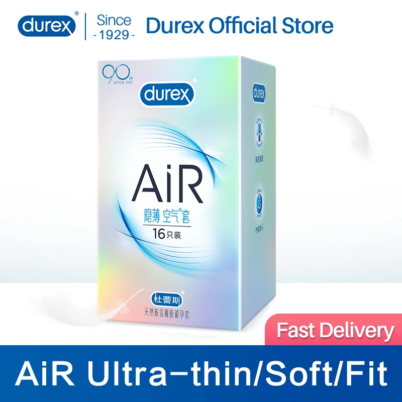 Ультратонкие невидимые латексные презервативы Durex из натурального латекса |