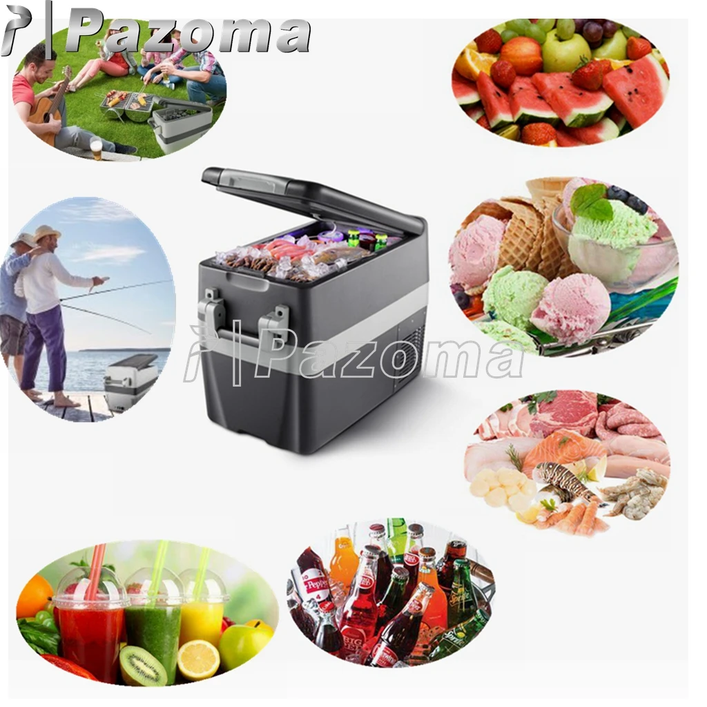 

Cooler Refrigerator Travel Portable Car Iceless Electric Fridge Chill For Cars Off-Road Vehicles RVs Trucks Buses Yachts Boats