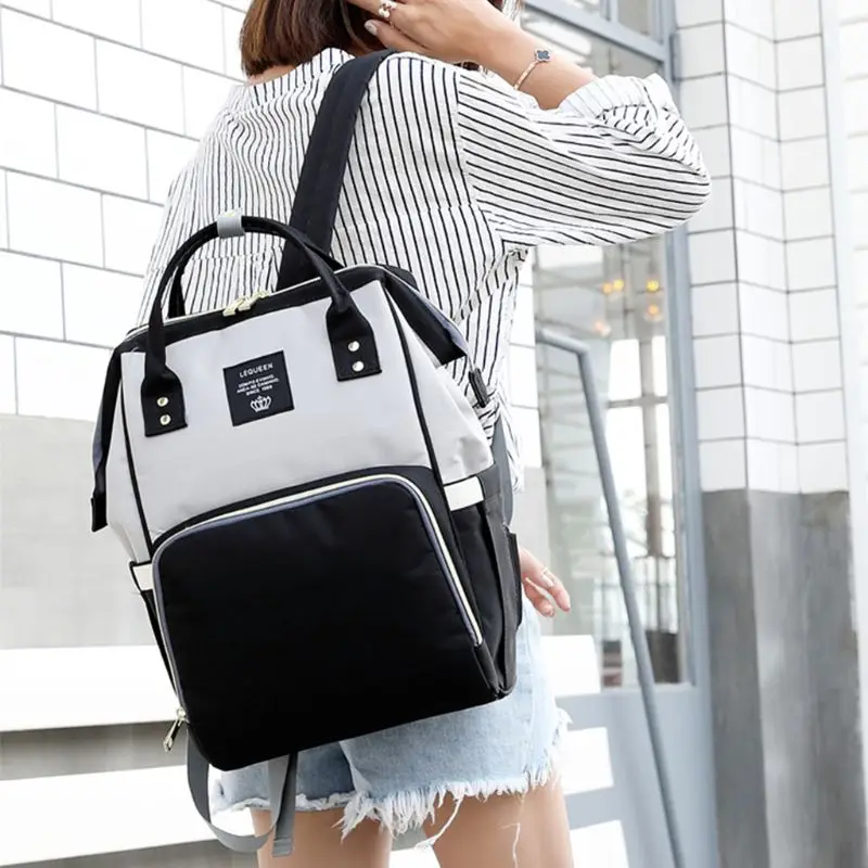 

Сумка для подгузников для мам, вместительный дорожный рюкзак, сумки для ухода за ребенком, женская мода