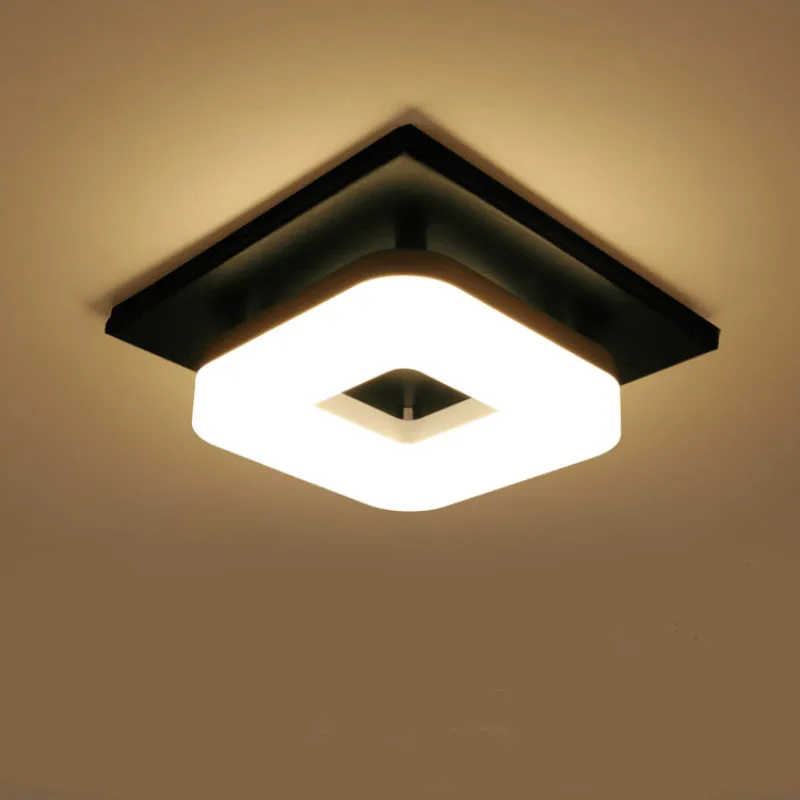 

Modern Flush Mount Ceiling Light Hallway Porch Balcony Lamp Interior Lighting Surface Mounted Square LED Ceiling Lights MJ710