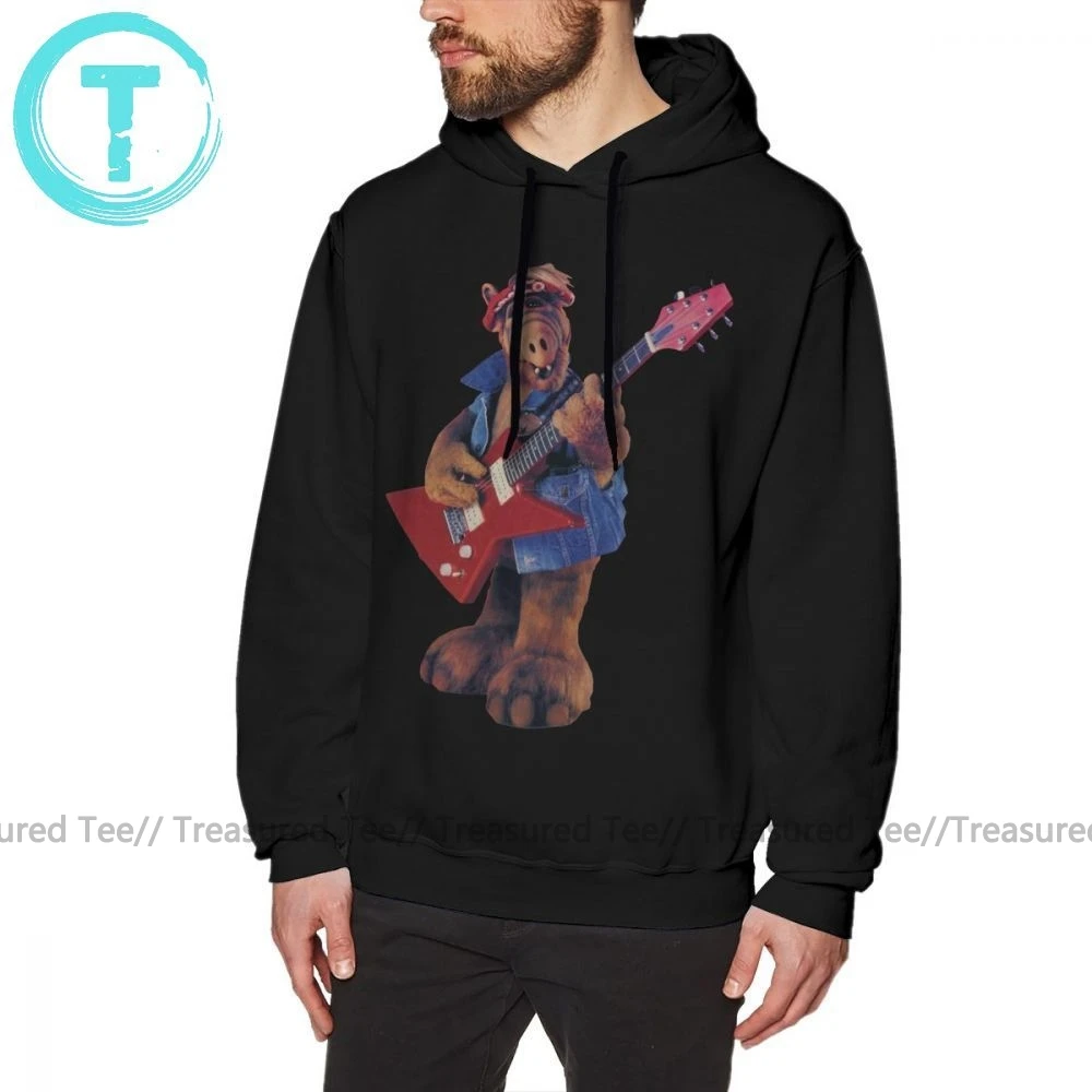 

Alf Hoodie ALF YEAH Hoodies Men Streetwear Pullover Hoodie Nice Winter Purple Long Cotton Oversized Hoodies