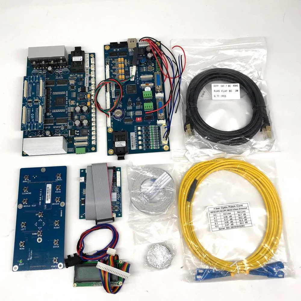 Обновленный принтер Hoson dual-head xp600 плата сетевой порт версия волоконная board