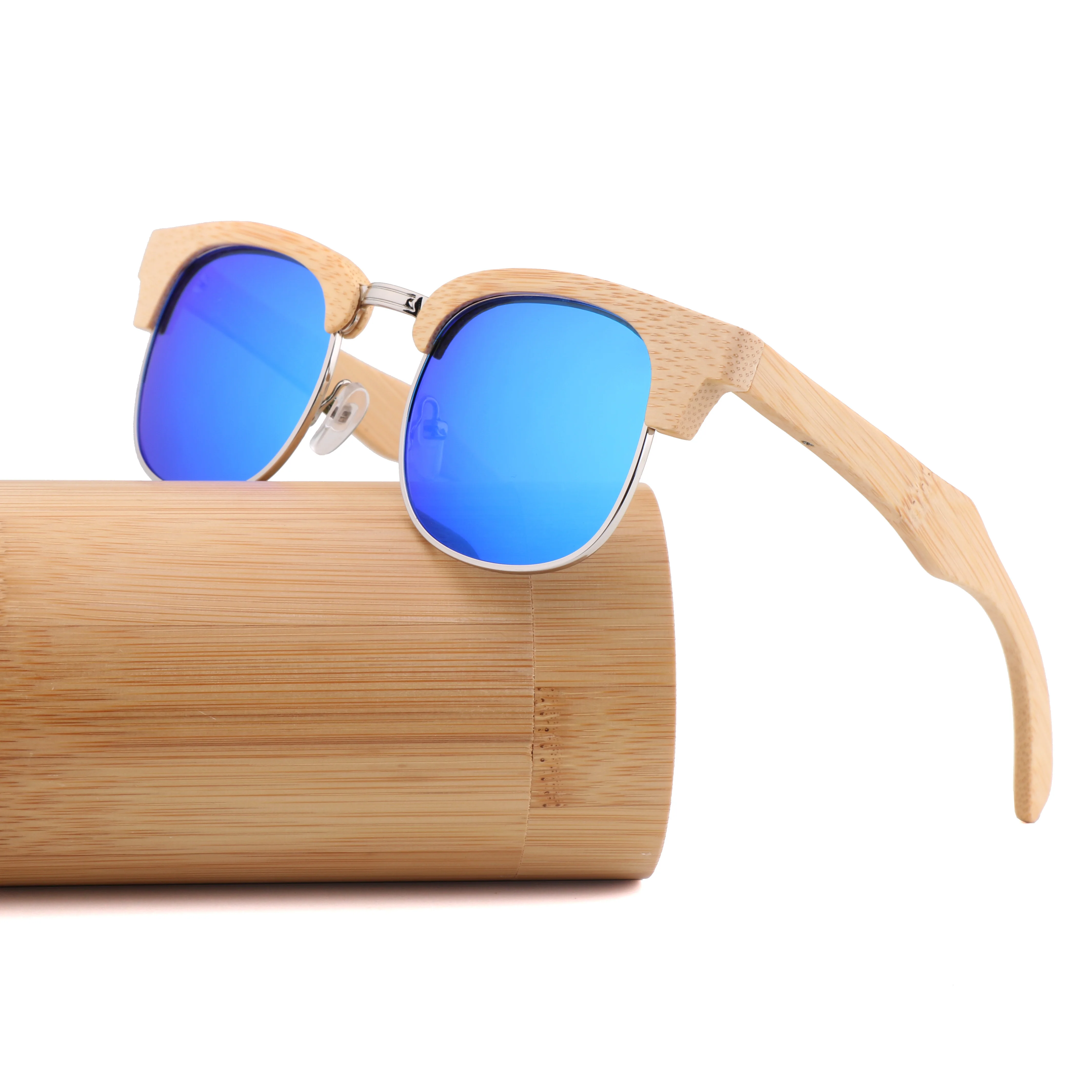 Поляризованные солнцезащитные очки ручной работы в стиле ретро для мужчин и