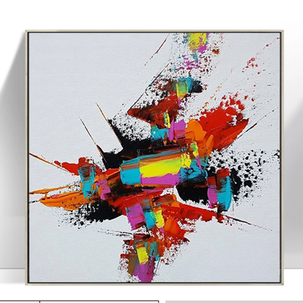 

Абстрактная картина на холсте LBLUE