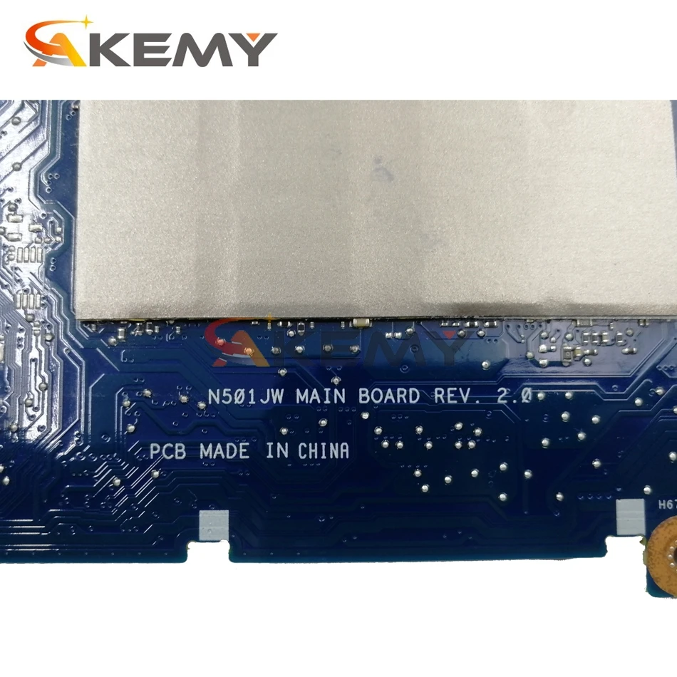 akemy n501jw laptop motherboard for asus rog g501jw g501j n501j original mainboard 8gb ram i7 4720hq free global shipping