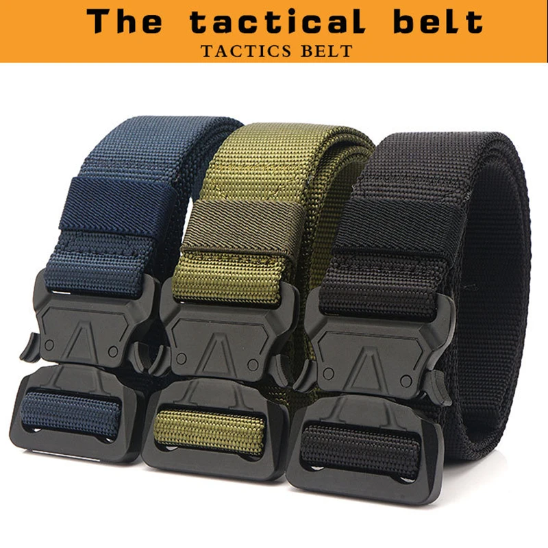 Тактические ремни Winfox нейлоновый военный поясной ремень с металлической пряжкой